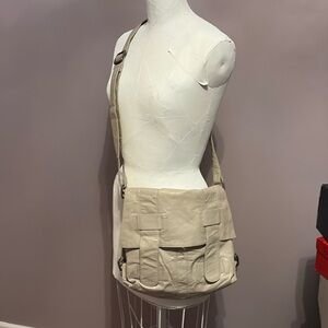 Leather crossbody bag